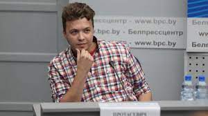 Now in custody in belarus, he could face charges that carry the death penalty. Belarus Parades Detained Journalist Protasevich At Media Event Bbc News