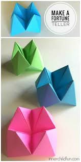 How To Make Paper Fortune Tellers Inner Child Fun Fortune Teller Paper Paper Folding Crafts Paper Crafts Diy