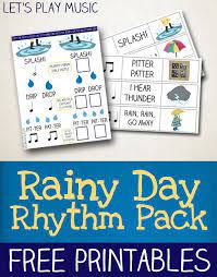 Rainy Day Rhythm Games Homeschool Music Music Activities Music For Kids