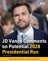 Vice President JD Vance sat down with Sean Hannity and was asked about a  potential 2028 presidential run. He said it's not the first thing
