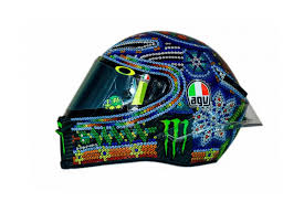 Helmet valentino rossi agv k1 mugello 2015 full face size s 55 motorcycle road. Valentino Rossi Huichol Art Helmet Unveiled Always A Cool Story