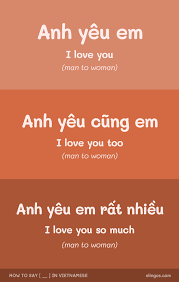 Additionally, try listening to the words using. How To Say I Love You In Vietnamese To A Partner Friend Family