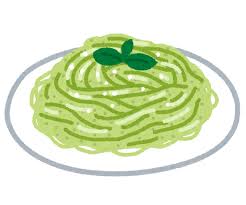 ジェノベーゼのパスタのイラスト | かわいいフリー素材集 いらすとや