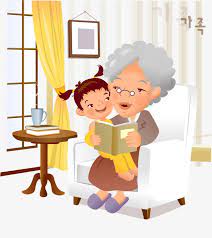 Grandmother To Granddaughter A Story Old People Girl Illustration Png Transparent Clipart Image And Psd File For Free Download Illustration Cartoon Illustration Free Icons