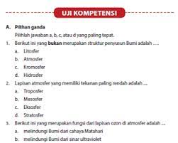 Berikut bospedia memberikan soal ipa terpadu kelas 7 smp mts. Soal Pg Dan Pembahasan Uji Kompetensi Bab 5 Lapisan Bumi Kelas 7 Kkaktri Channel Info Pendidikan