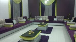 تصميمات مجالس كنب متصل واسعة types of sofas moroccan room decor