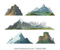 Pin On Mountain Illustration