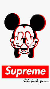 If you see a way this page can be updated or improved without compromising previous work, please feel free to contribute. Wallpaper Middle Finger Wallpaper Supreme Mickey Mouse Novocom Top