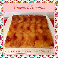 Gateau Au Yaourt A L Ananas Les Petites Idees Culinaires De Chris Andco Gateau Yaourt Culinaire Ananas