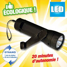 26 m (calculated distance at maximum luminous intensity with an. Lampe Torche Led A Manivelle Equipement De La Maison Amenagement Jardin Outiror