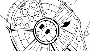 Let's paint millennium falcon coloring page do you like star wars coloring pages? Free Printable Millennium Falcon Coloring Page Mama Likes This