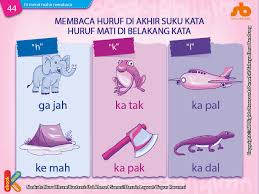 Maybe you would like to learn more about one of these? Membaca Huruf Di Akhir Suku Kata Huruf Mati Di Belakang Kata H K Dan L Ebook Anak