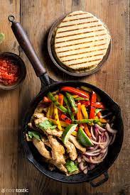 Low Carb Chicken Fajitas Noshtastic