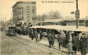 Le Tramway Avenue Michelet Saint Denis Paris Saint Ouen Ile De France