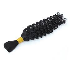 Since the micro braids will last long, you need to take some measure to ensure your hair remains in a healthy state. Buy Hannah Deep Weave Bulk Braiding Hair 100 Human Hair Micro Braids Hot Selling Mixing Length 50g Each Bundle 202020 Natural Color 1b Online In Indonesia B0728mgczg