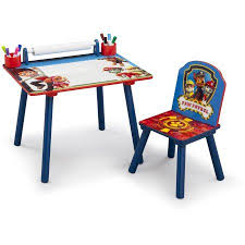 Nick Jr Paw Patrol Bedroom Set With Bonus Art Desk Walmart Com Paw Patrol Bedroom Art Desk Paw Patrol Bedroom Set