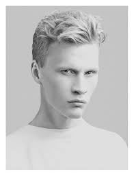 Minimalist Hairstyle Ads Futuristic Hairstyles Mens Hairstyles Portrait