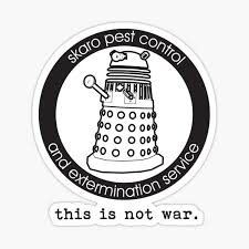 My moc of the dalek secret order, the cult of skaro! Daleks Stickers Redbubble
