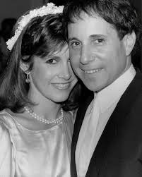 A blast from the past … On August 16, 1983 singer, Paul Simon married  actress, Carrie Fisher. The couple divorced in 1984.