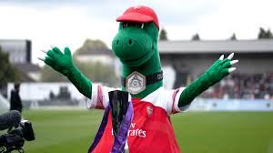 Mönchengladbach, commonly known as borussia mönchengladbach (pronounced boˈʁʊsi̯aː mœnçn̩ˈɡlatbax), mönchengladbach or gladbach (abbreviated as borussia mg). Beloved Arsenal Mascot Gunnersaurus To Continue Role Despite Reports To Contrary Bt Sport