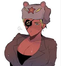 Countryhuman Blue-Eyes Hentai Character Solo