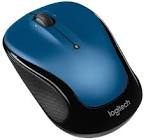 M325 Wireless Optical Mouse - Blue Logitech