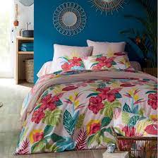 Linge de lit francoise saget fin de serie. Linge De Lit Rose De Cayenne Francoise Saget
