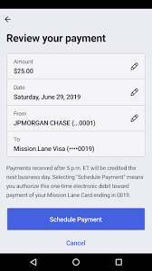 Check your account balance, pay your bill, view your payment activity and transaction details, or check your credit score all. 2020 Mission Lane Android App Download Latest
