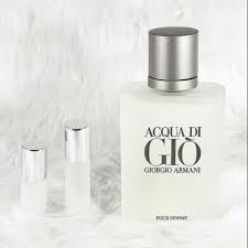 Acqua di giò evokes sea and water with a natural simplicity and authenticity. Giorgio Armani Acqua Di Gio Pour Homme Perfume Sample Shopee Philippines