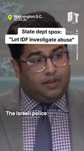 "I'm no legal expert" State Department Spox Vedant Patel struggles to  answer whether or not sexually violating Palestinian detainees is, in fact,  a war crime.