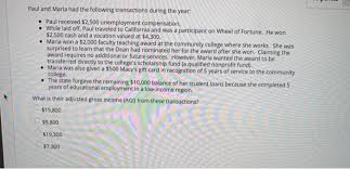 Earn cash back with ibotta. Solved Paul And Maria Had The Following Transactions Duri Chegg Com