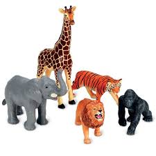 Amazon Com Learning Resources Jumbo Jungle Animals Toys Games Animal Activities Jungle Animals Pet Toys