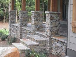 Just remember to choose colors carefully. Cascade Natural Stone Veneer Pillars Front Porch Rustic Porch Other By Quarry Mill Houzz