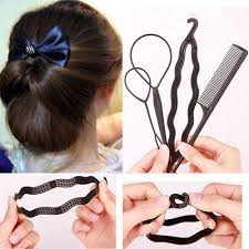 With the help us your hair bun makers, you now have the flexibility to create different hairstyles for various occasions. 4pcs Bun Maker Braid Tool Hair Twist Styling Set Clip Stick Hair Accessories At Rs 25 Piece Hair Bun Id 20362405012