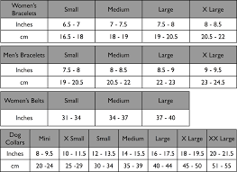 Jabu Jewelry Size Chart Jabu Jewelry