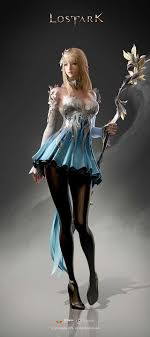 角色原画 法师类 881图 hei lei收集 花瓣游戏 elf characters conceptual artwork fantasy girl