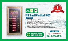 Jam timer iqomah seven segment jadwal sholat digital. Pusat Jam Digital Masjid Jadwal Waktu Sholat Digital Abadi
