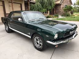 Image result for Dynasty Green 1965 Mustang