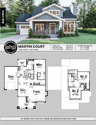 If your lot doesn't have the space to build out and around, you can build down instead! 1 5 Story Cottage Style Plan Martin Court Basement House Plans Cottage House Plans House Plans Farmhouse