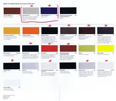 2018 Ford F 150 Color Chart Motavera Com