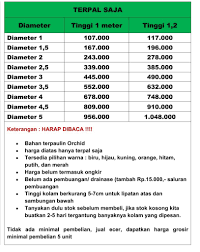 Hadi Terpal Jual Kolam Terpal Bulat Murah Siap Pakai