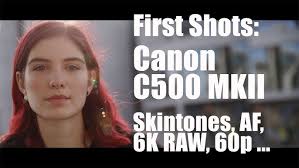 Review Canon EOS C500 Mark II: Pruebas de ISO