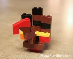Build A Lego Turkey Frugal Fun For Boys And Girls Thanksgiving Activities For Kids Thanksgiving Fun Legos