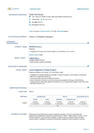 Come deducibile dal nome stesso, si tratta del sito. Esempio Reale Di Curriculum Vitae Europass