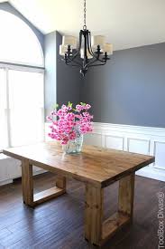 Simple Diy Modern Husky Table Modern Dining Table Dining Table Dining Room Table