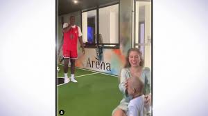The house includes a heated indoor swimming pool, a. Pogba S Wife Home Challenge Fail Video Watch Tv Show Sky Sports