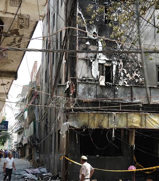 Delhi: Post Hauz Rani fire, crackdown on illegal constructions intensified  - The Tribune