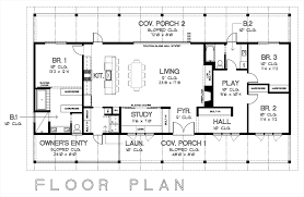 House plans with porches offer curb appeal and outdoor living! Ranch Style House Plan 3 Beds 2 Baths 1872 Sq Ft Plan 449 16 Floor Plans Ranch Rectangle House Plans Ranch Style House Plans