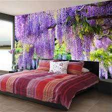 Wallpaper become the easiest way to decorate your bedrooms, it just applying some picture or print from paper, you can choose different wallpaper. Beibehang Custom Wallpaper 3d Mural Beautiful Romantic Purple Flower Rattan Tv Background Wall Living Room Bedroom 3d Wallpaper Wallpaper Decor Mural Wallpaperdecor Wallpaper Aliexpress
