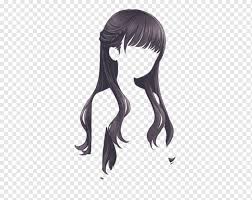 Gallery of anime haircut ideas for men. Black Hair Sticker Hairstyle Drawing Anime Manga Lavender Simple Girl Hair Decoration Pattern Purple Black Hair Simple Png Pngwing
